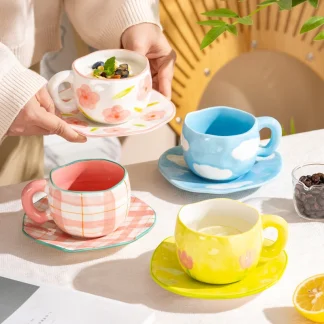 Cute Creative Modern Tea Set